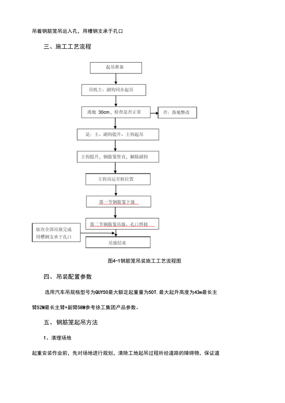 旋挖桩钢筋笼吊装施工组织方案和安全措施_第2页