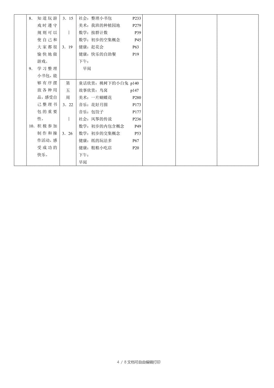 大班下学期计划(10.2-10.6)_第4页