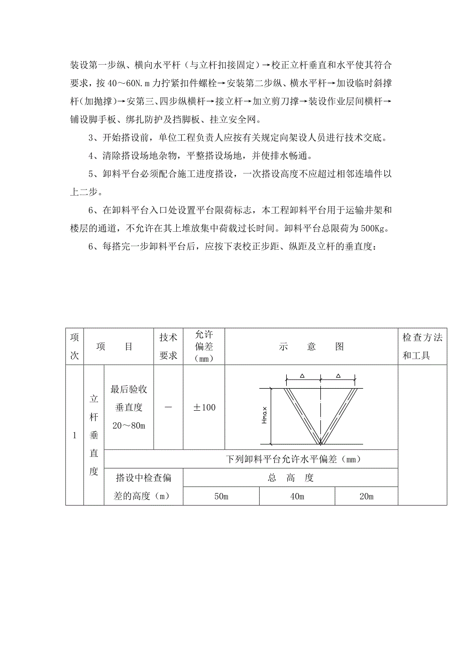 落地式卸料平台扣件钢管支撑架施工方案._第3页