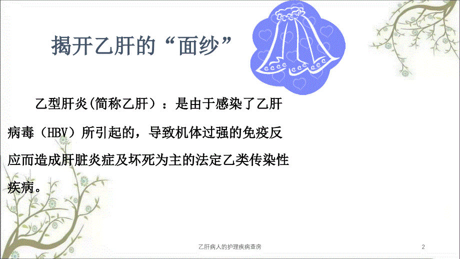 乙肝病人的护理疾病查房_第2页