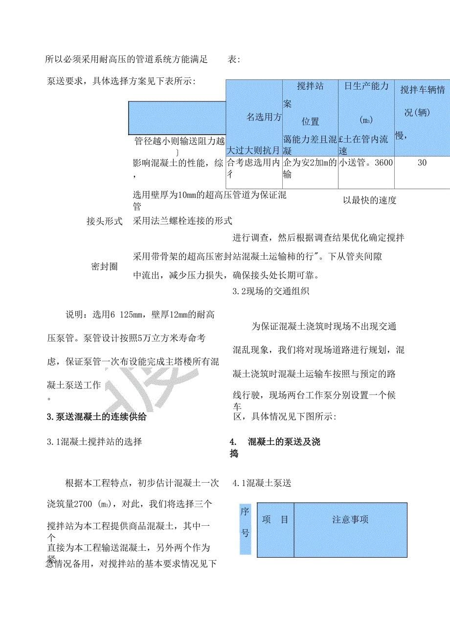 混凝土超高泵送专项施工方案_第5页