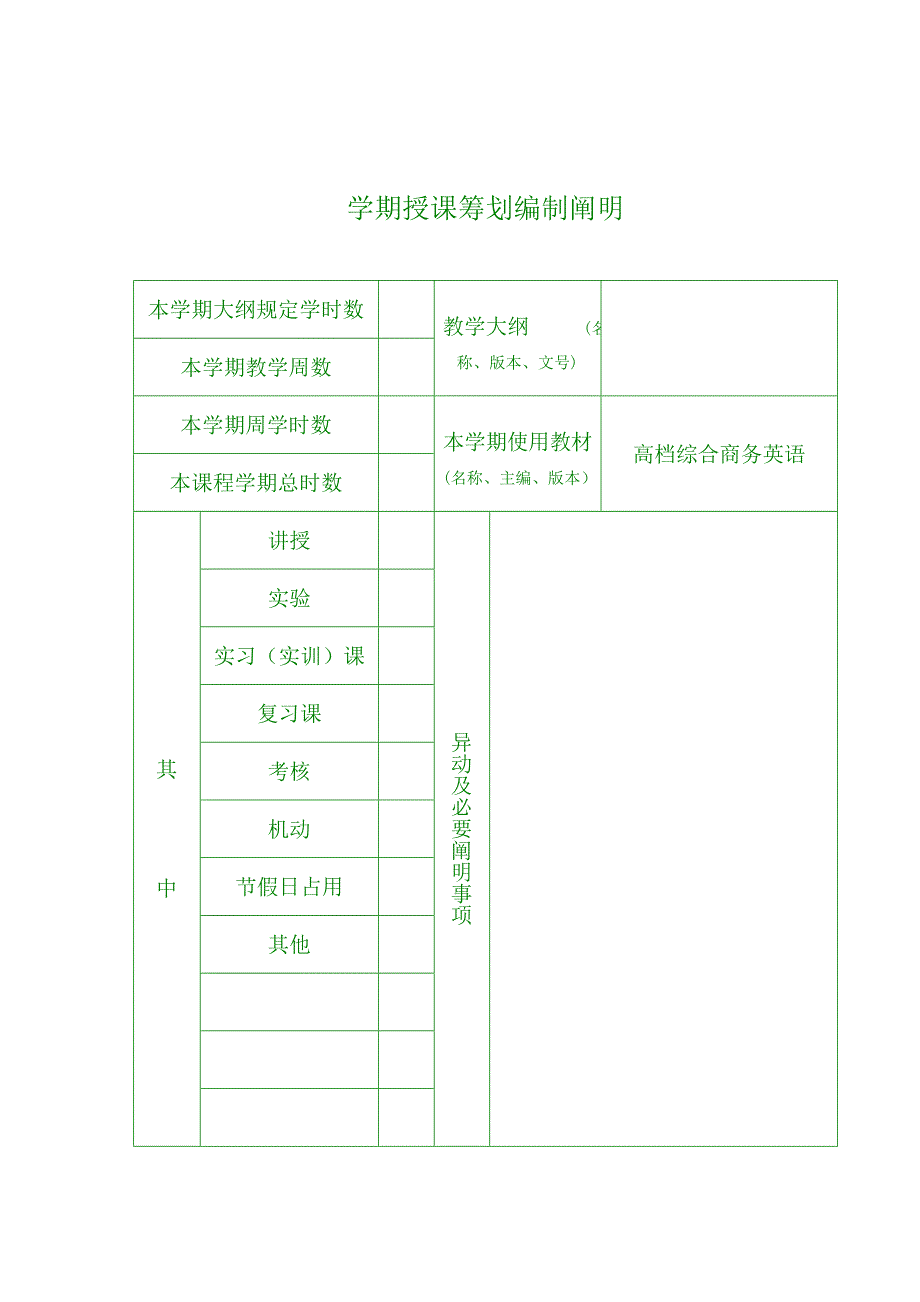 高级商务英语教案-unit7-unit12_第3页