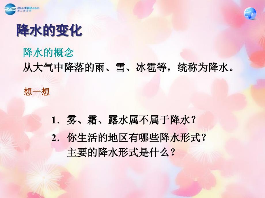 辽宁省灯塔市第二初级中学七年级地理上册 3.3 降水的变化与分布课件 （新版）新人教版_第2页