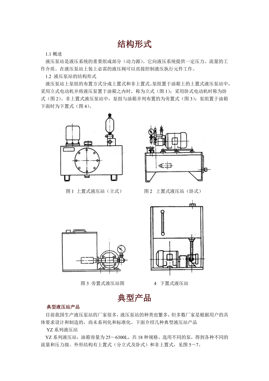 液压泵站、油箱、管路及管件_第1页