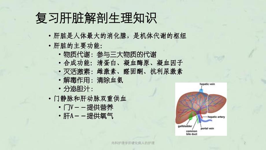 内科护理学肝硬化病人的护理课件_第2页