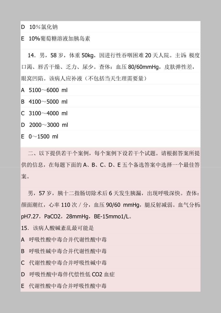 题集危重病医学1.doc_第5页