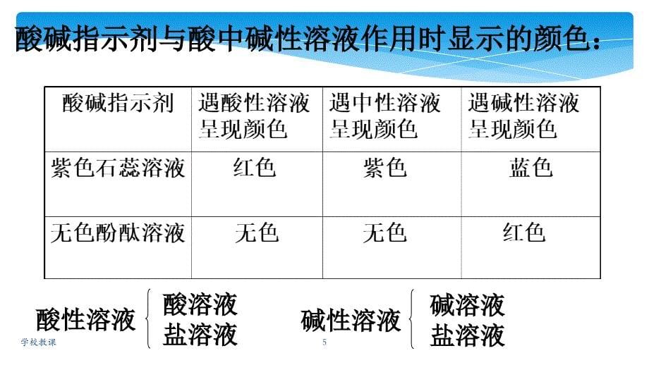 九年级下册化学常见的酸和碱讲课适用_第5页