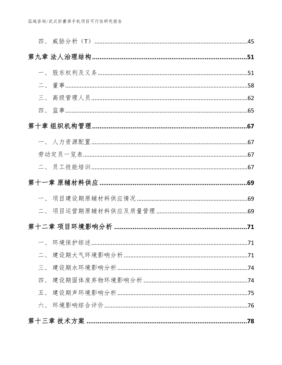 武汉折叠屏手机项目可行性研究报告【范文】_第4页