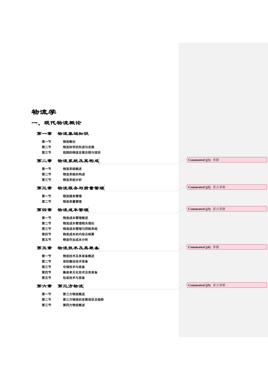 物流学知识系统大全.doc_第1页