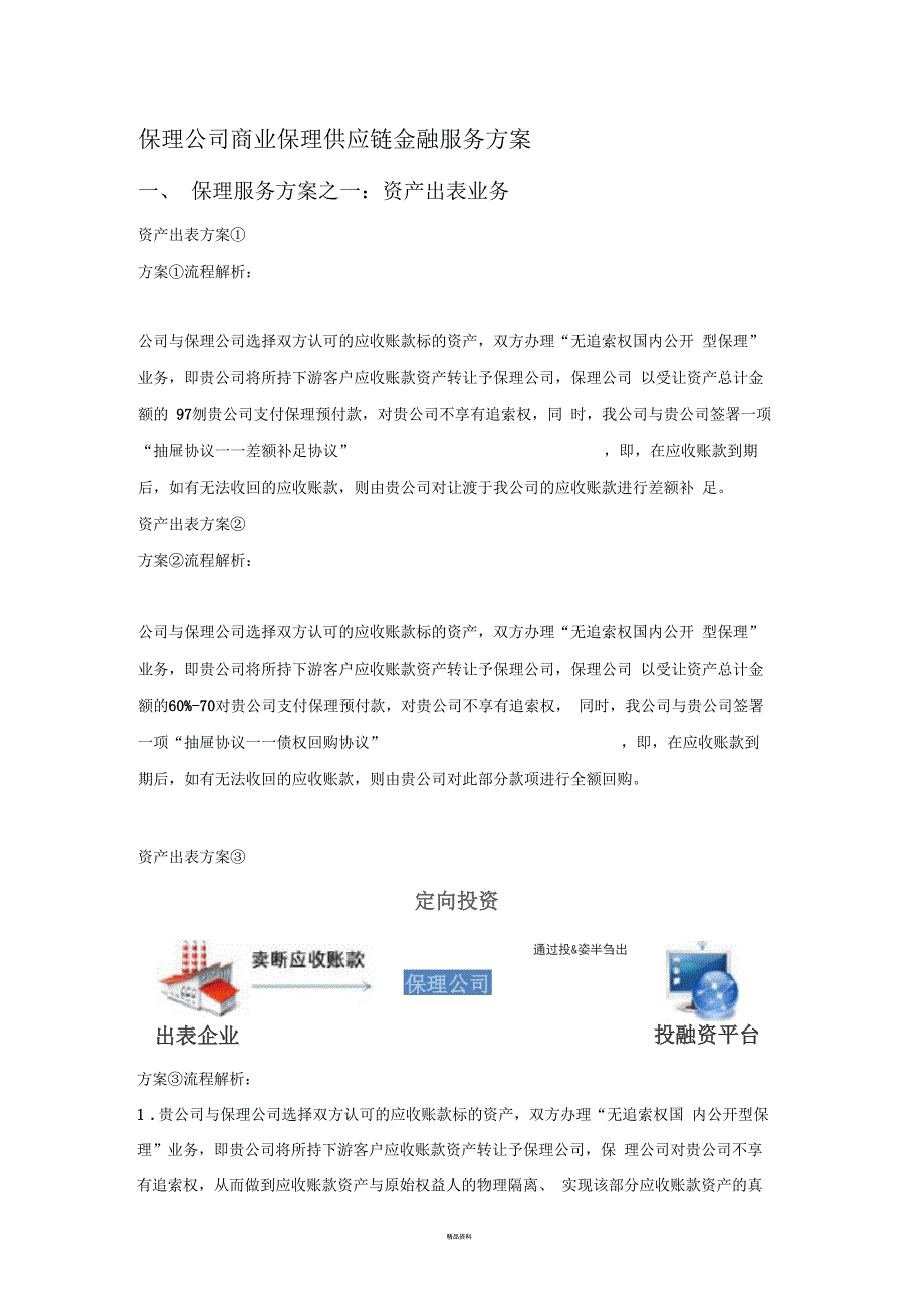 保理公司供应链金融方案_第1页