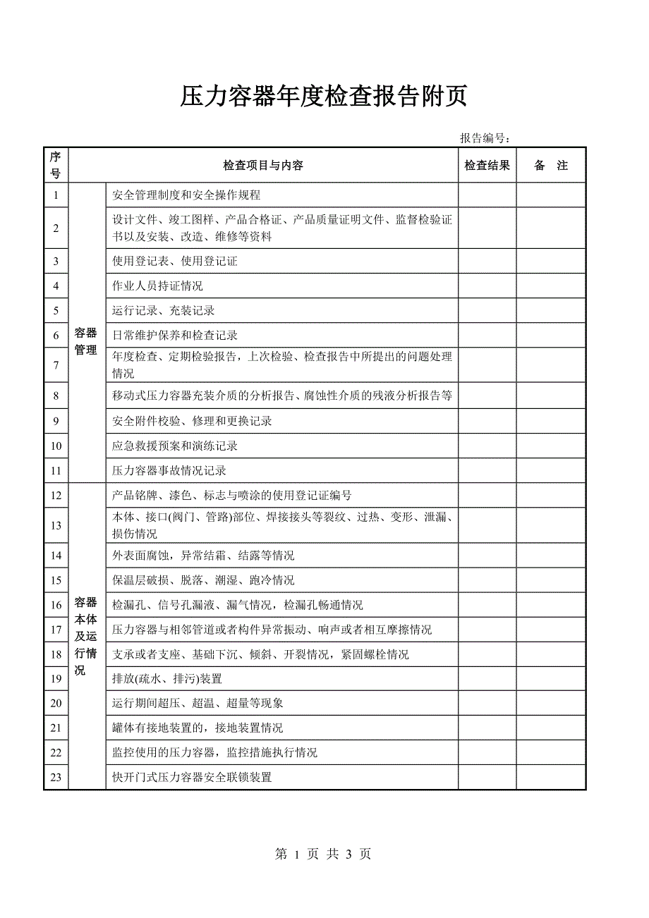 压力容器使用年度检查报告(范本).doc_第4页