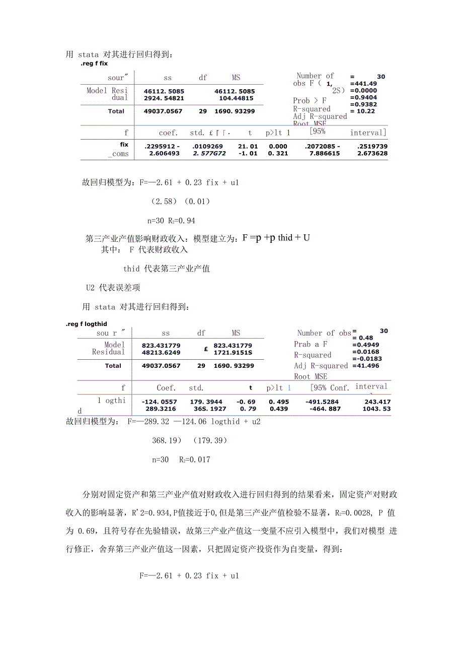 财政收入增长计量模型_第4页