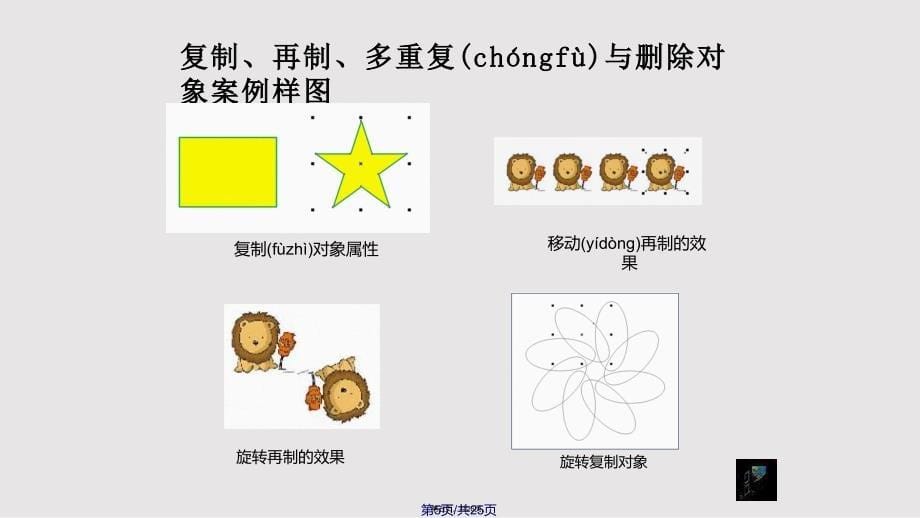 CorelDRAWX对象编辑实用实用教案_第5页