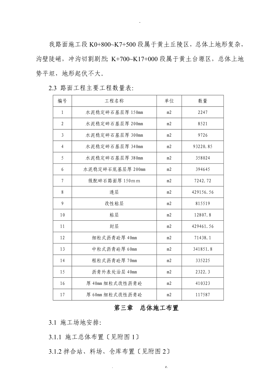 沥青路面工程施工组织设计_第4页