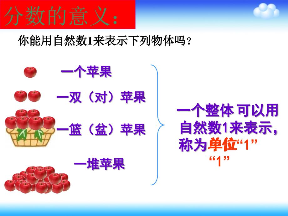 人教版五年级数学下册课件分数的意义[精选文档]_第4页