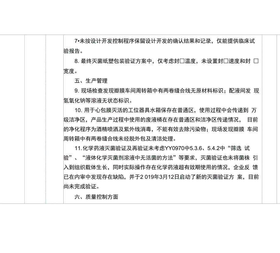 医疗器械飞行检查情况汇总表_第3页