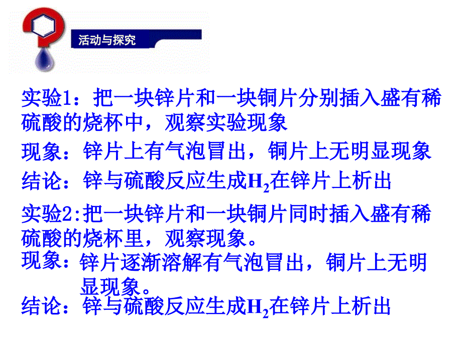 化学：《化学能与电能的转化-化学能转化为电能》课件十（28张PPT）（苏教版必修2）_第4页