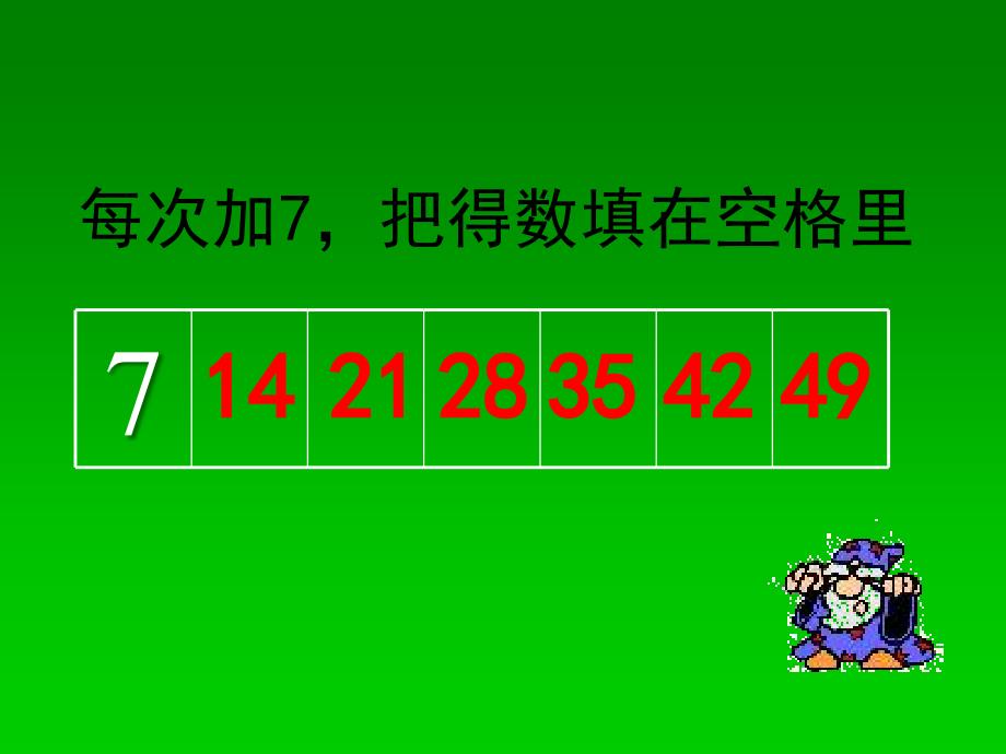 二年级上册数学课件7.2.17的乘法口诀冀教版共23张PPT_第2页