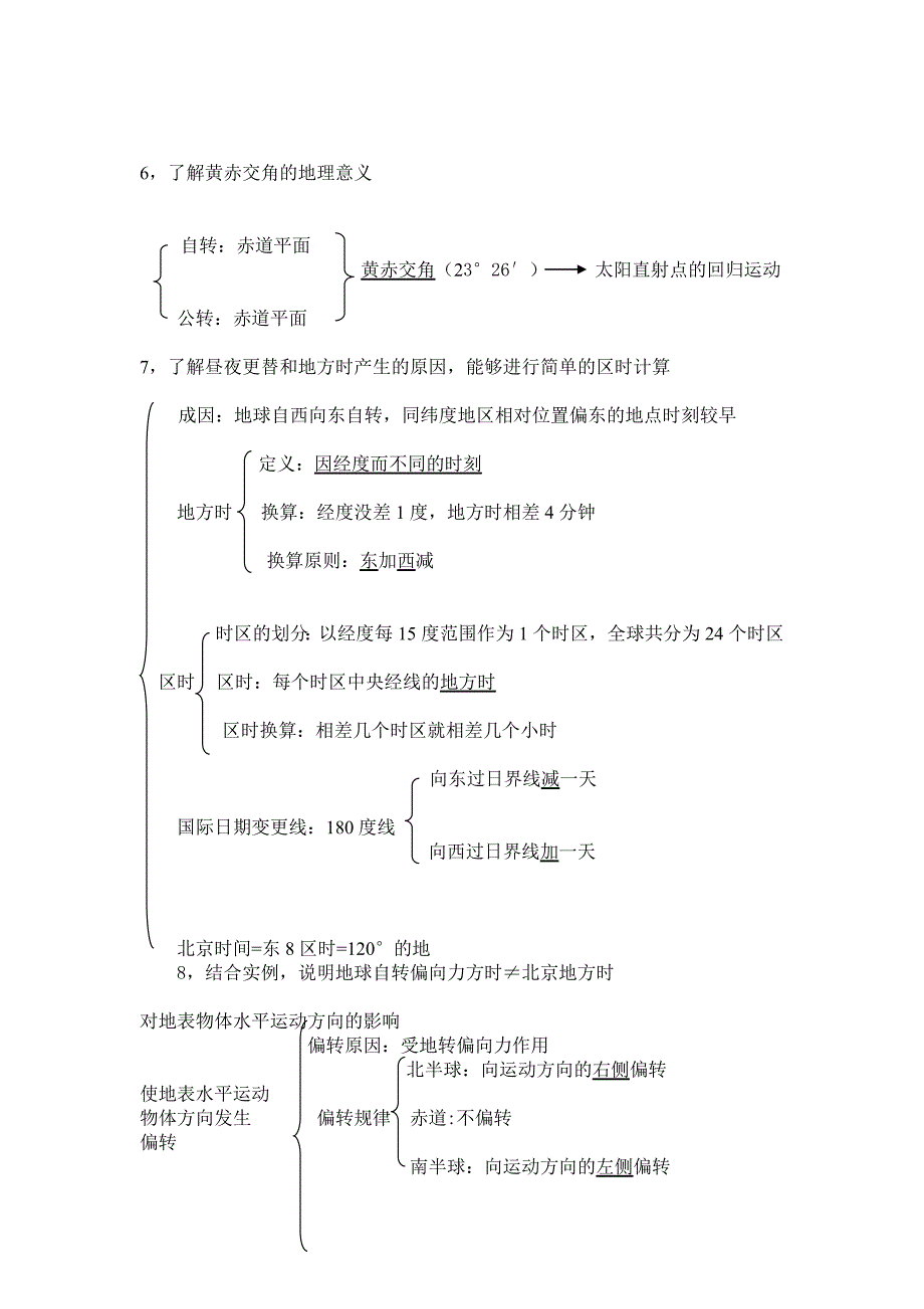 高中地理(必修科目)学业水平测试复习提纲.doc_第3页