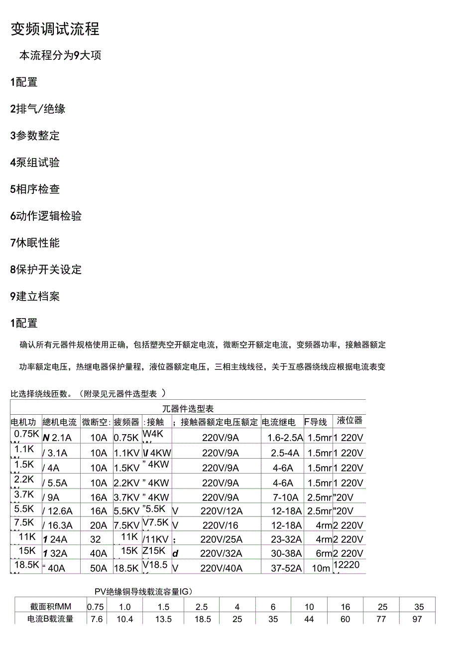 ABB变频调试流程回厂培训资料_第1页