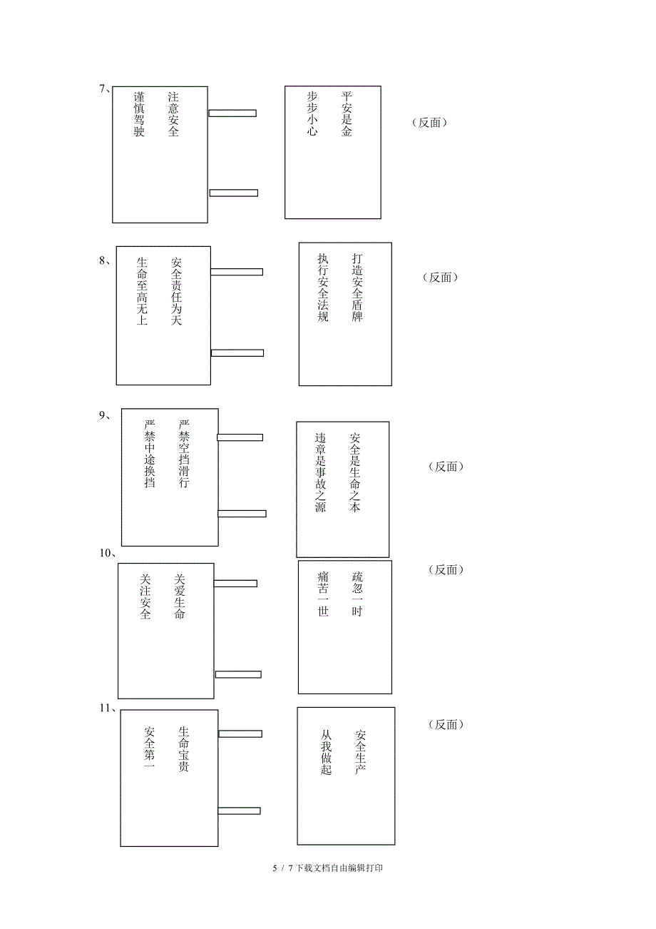 棠溪矿安全标识牌制作方案_第5页