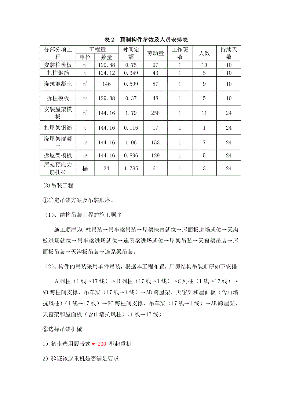 土木工程施工课程设计_第4页