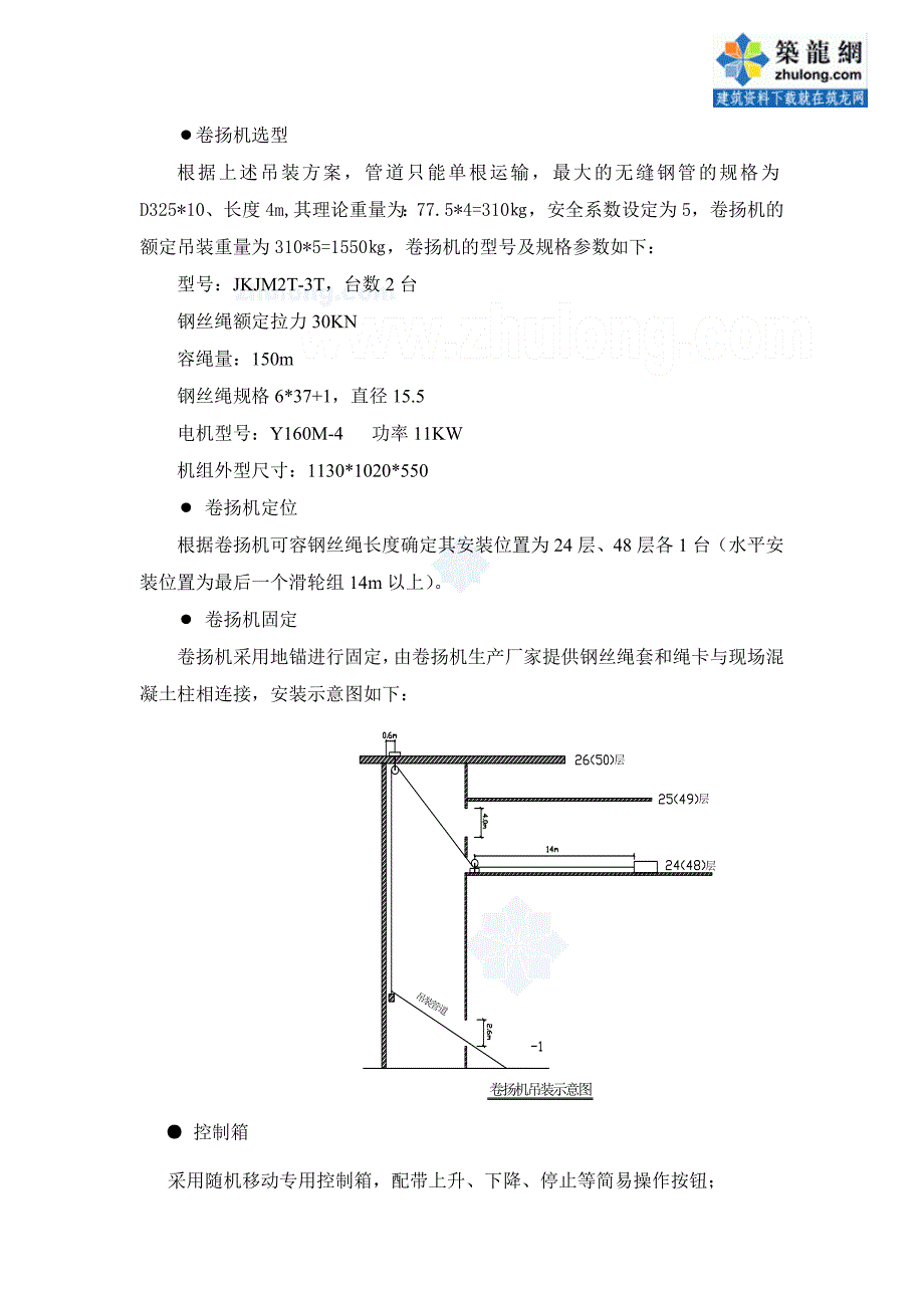 江苏某超高层垂直运输施工方案(高度328m)_secret_第3页