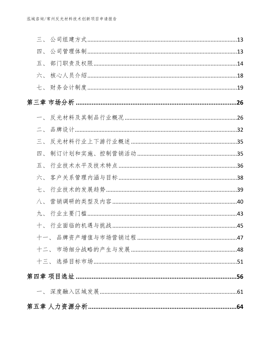 常州反光材料技术创新项目申请报告_第4页