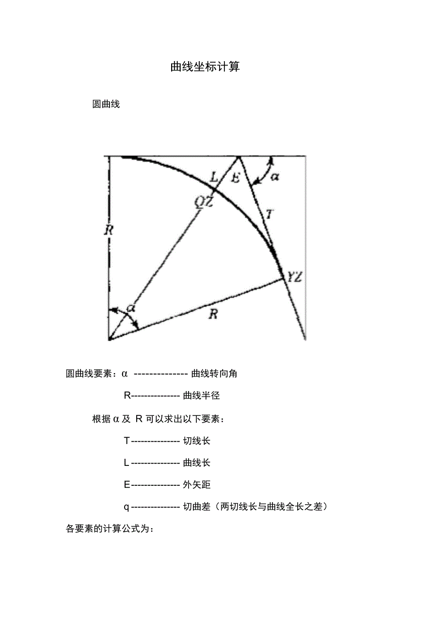 曲线坐标计算_第1页