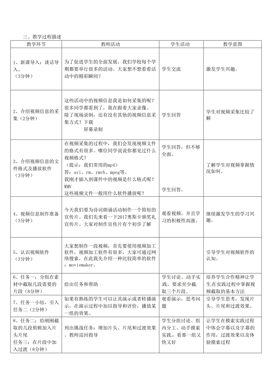 《视频信息的加工》教学设计.doc_第2页