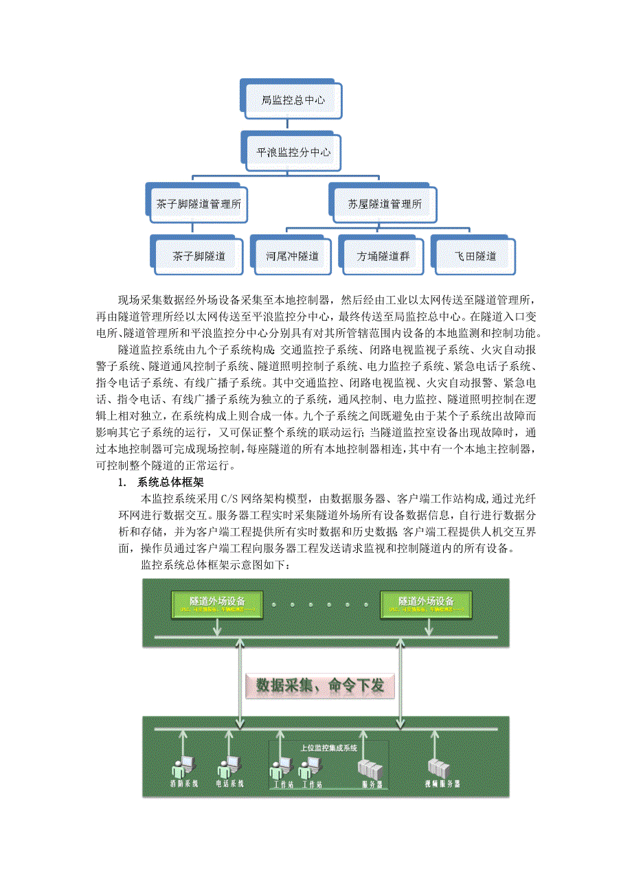 易控在广西马梧高速公路隧道监控系统中的应用精减版_第2页