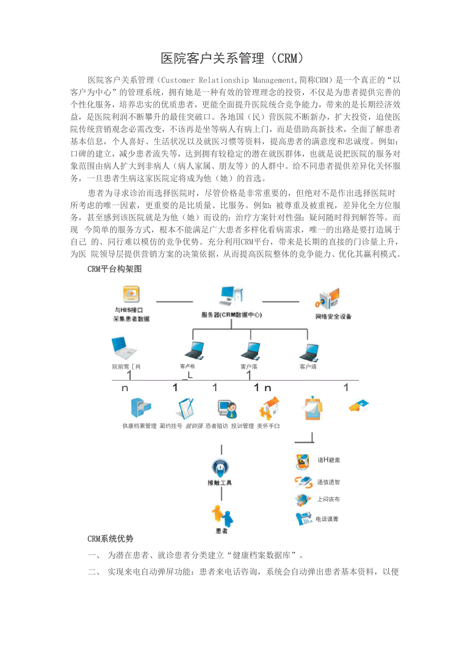 医院客户关系管理_第1页