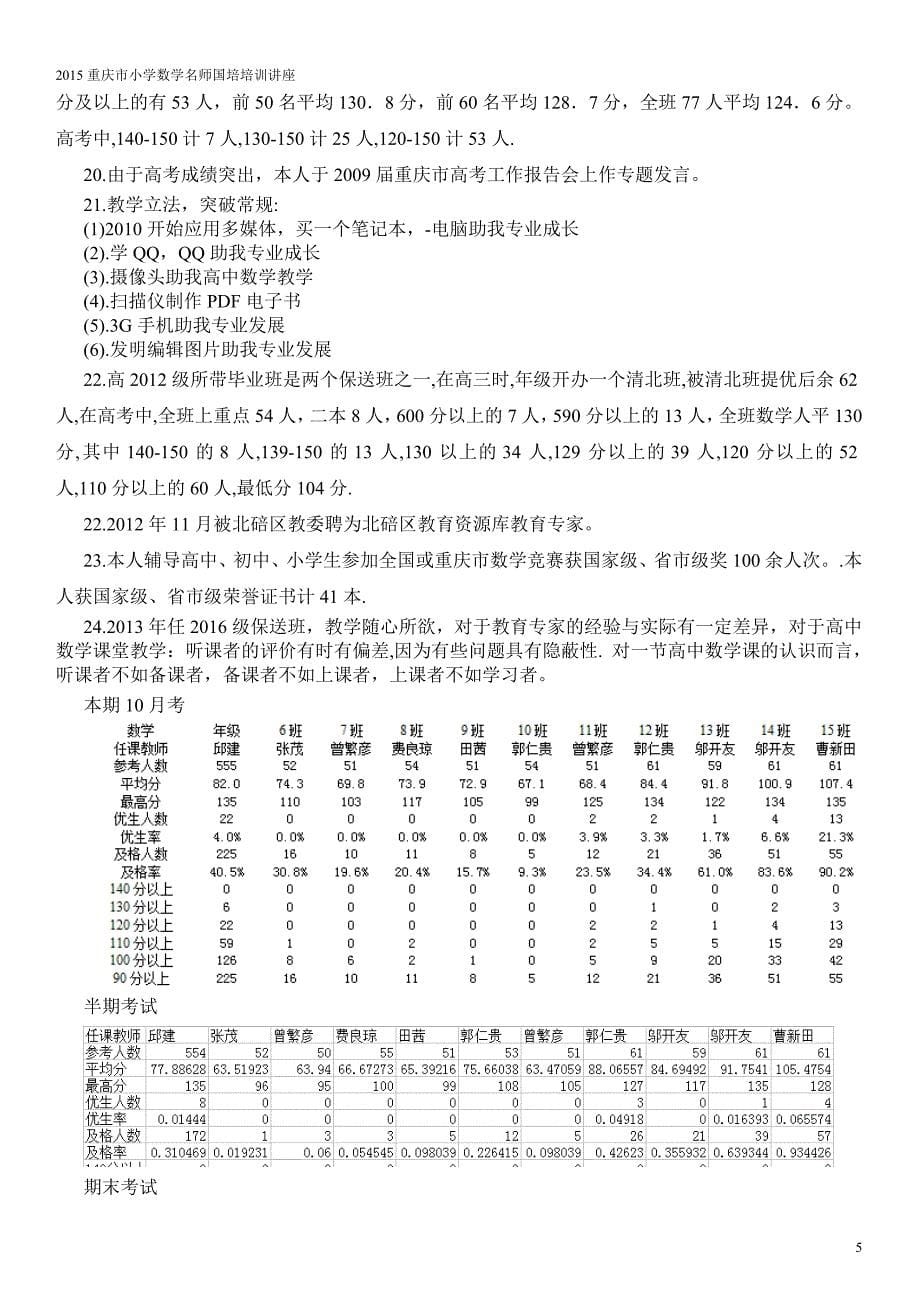 2015年5月重庆市小学数学名师讲座：优秀数学教师成长之路-曹新田.doc_第5页