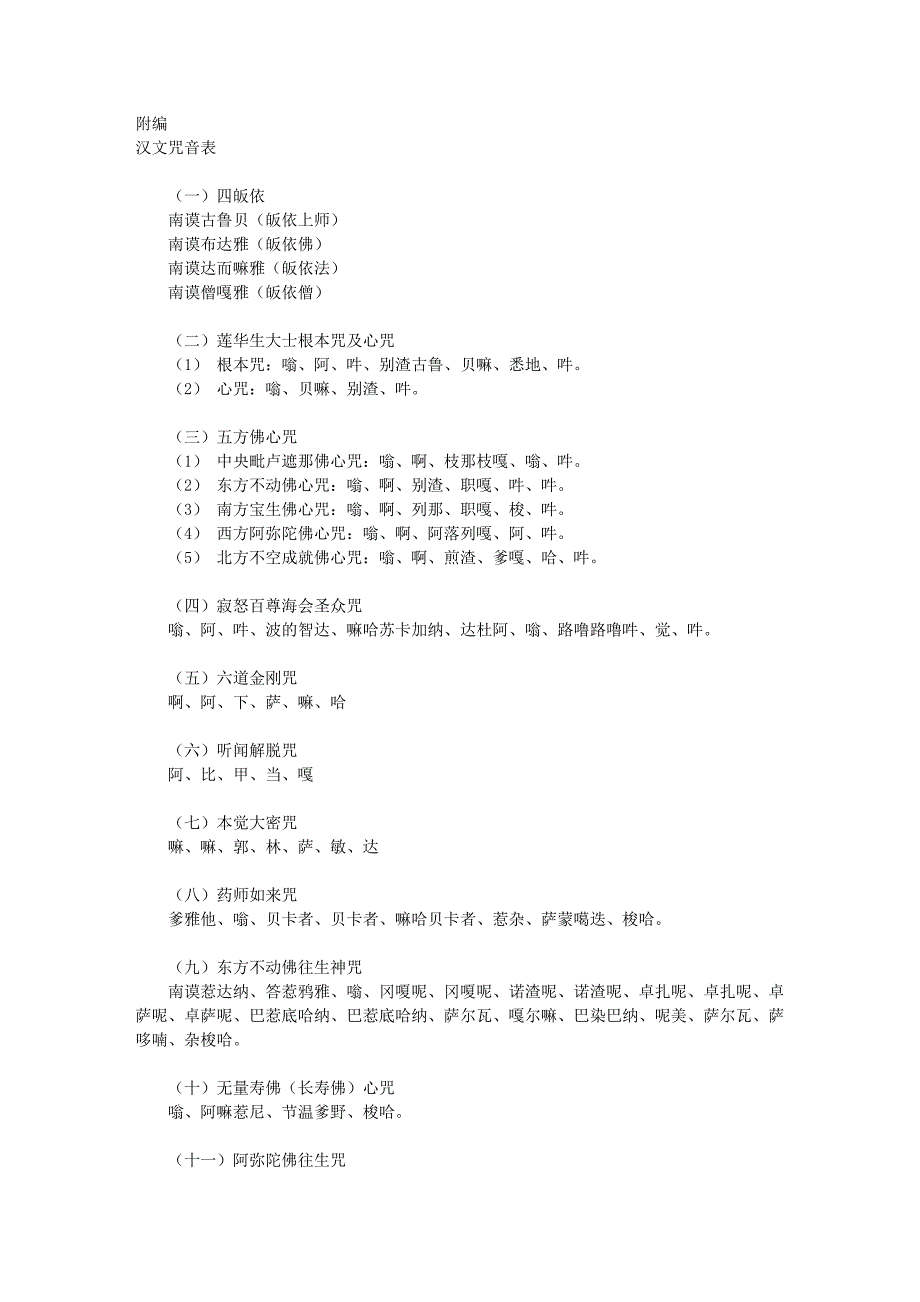中有成就秘笈(中有闻教得度释义) 附编 汉文咒音表费_第1页