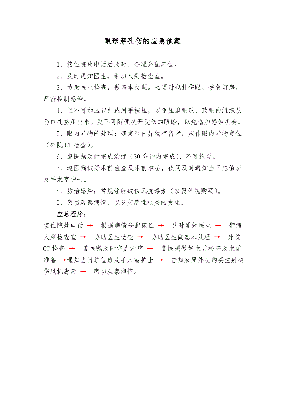 眼科疾病应急预案_第3页