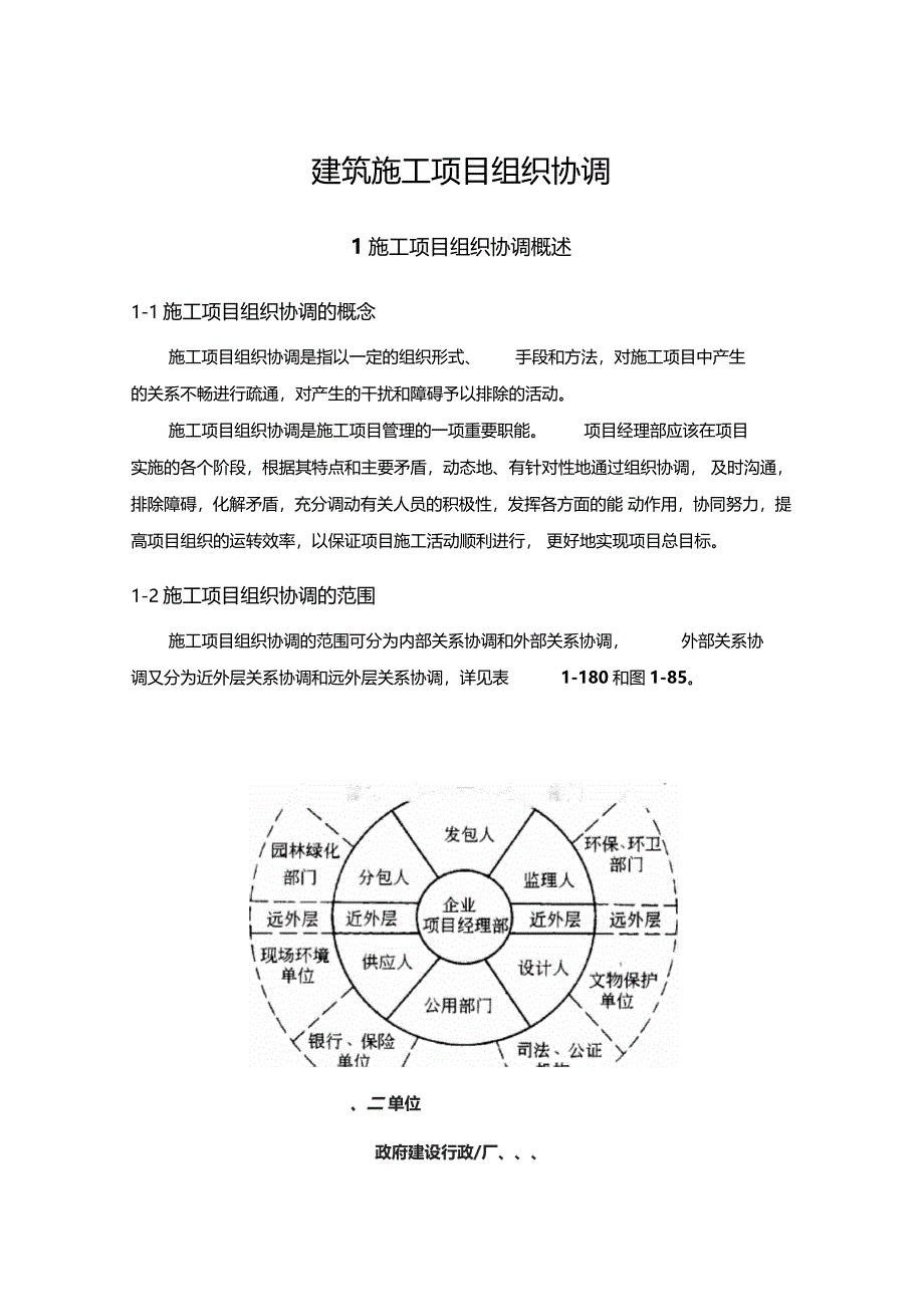 建筑施工项目组织协调_第1页