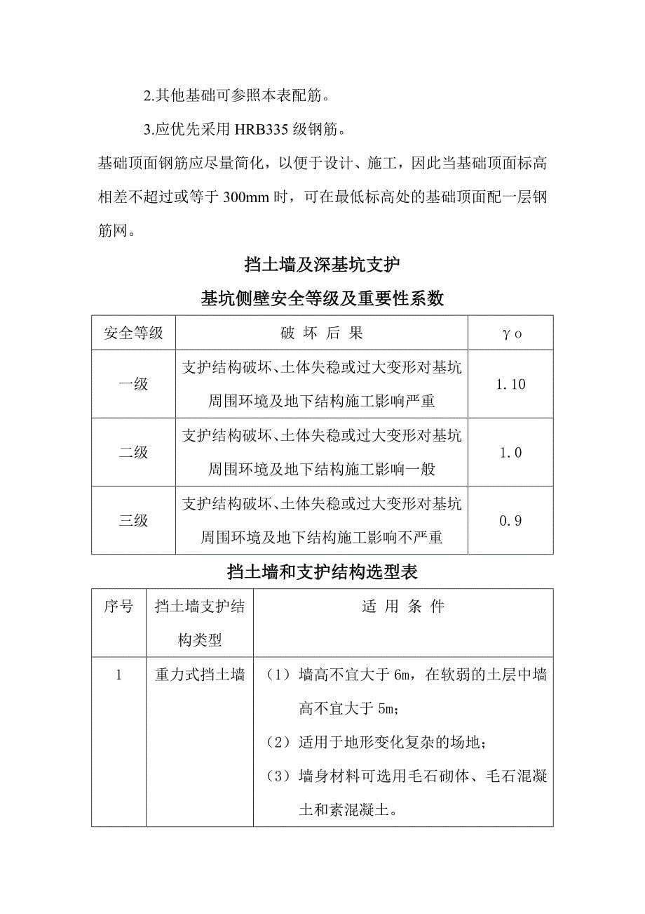 设备基础构造规定_第5页