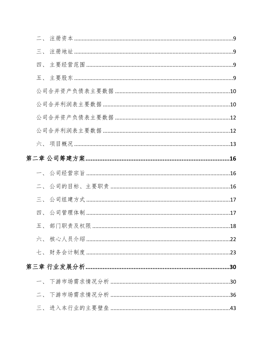 关于成立输送机械零部件公司可行性报告(DOC 86页)_第3页