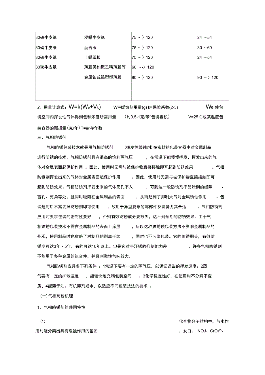 气相防锈法包装技术和应用_第4页