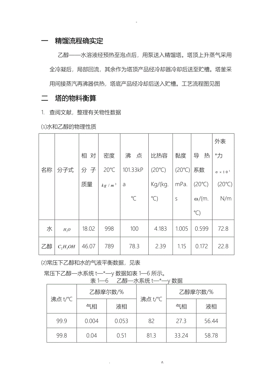 乙醇—水溶液精馏塔设计_第4页