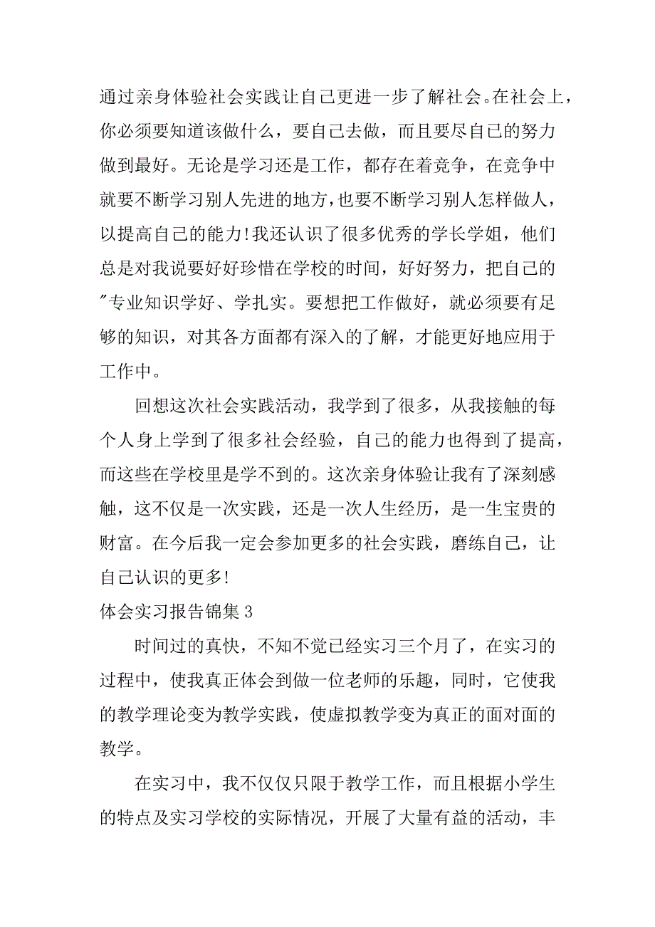 体会实习报告锦集5篇电子商务实习报告总结及体会_第4页