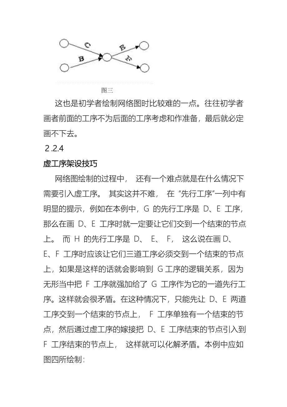 双代号网络图的绘制技巧_第5页