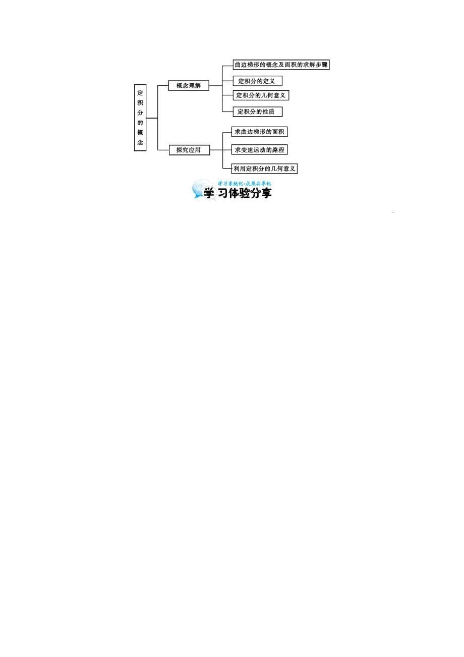 新版北师大版数学【选修22】定积分的概念导学案含答案_第5页