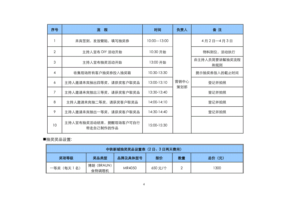 房地产周末暖场活动执行案.doc_第4页