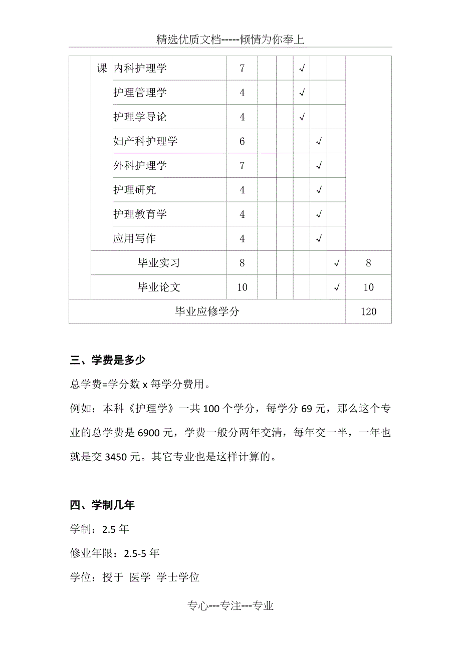 2019河南网络教育专升本护理学课程设置(公开)_第2页