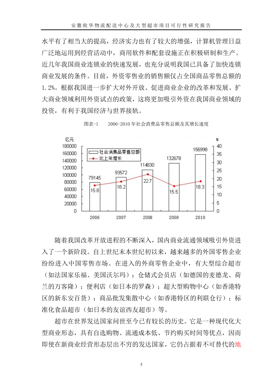 欧华大型超市项目策划建议书.doc_第5页