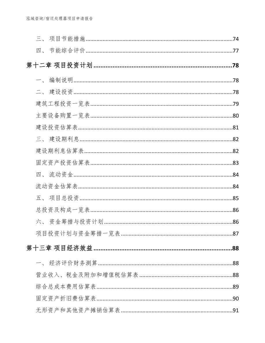 宿迁处理器项目申请报告_第5页