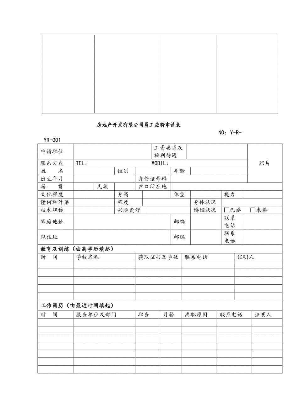 房地产人力资源管理系统模版.docx_第5页