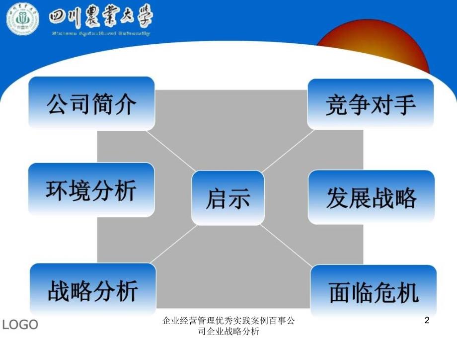 企业经营管理优秀实践案例百事公司企业战略分析课件_第2页