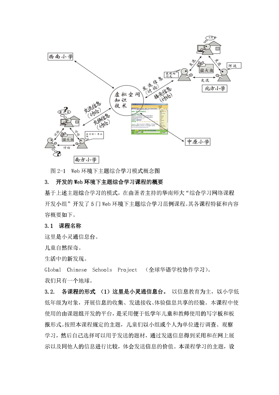 Web环境下主题综合学习模式构建与课程开发的研究_第3页